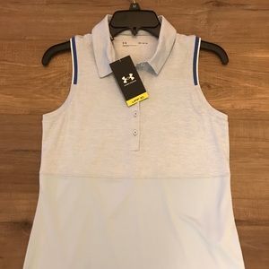 Women’s Under Armor UPF 30 Sleeveless Golf Polo